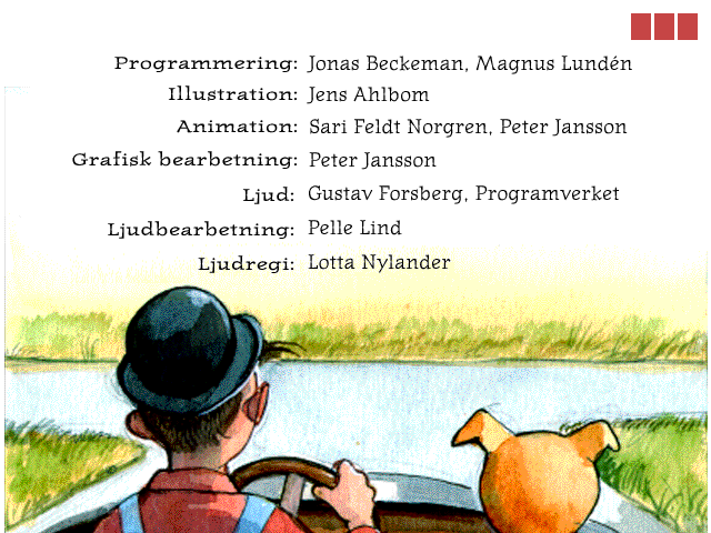 Tredje eftertextsidan i Bygg bilar med Mulle Meck